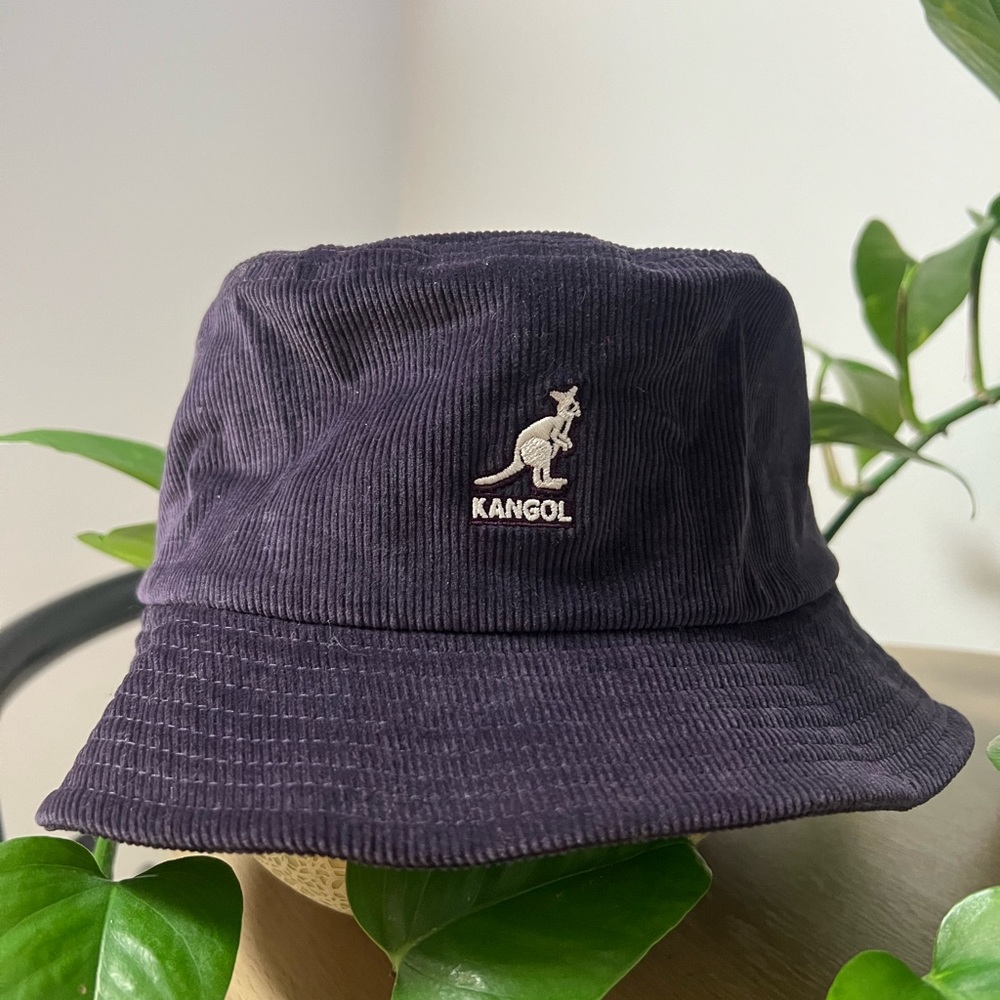 Purple Cord Bucket Kangol Corduroy Hat Gender Neutral